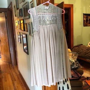 Gorgeous Free People dress with embroidery/beading
